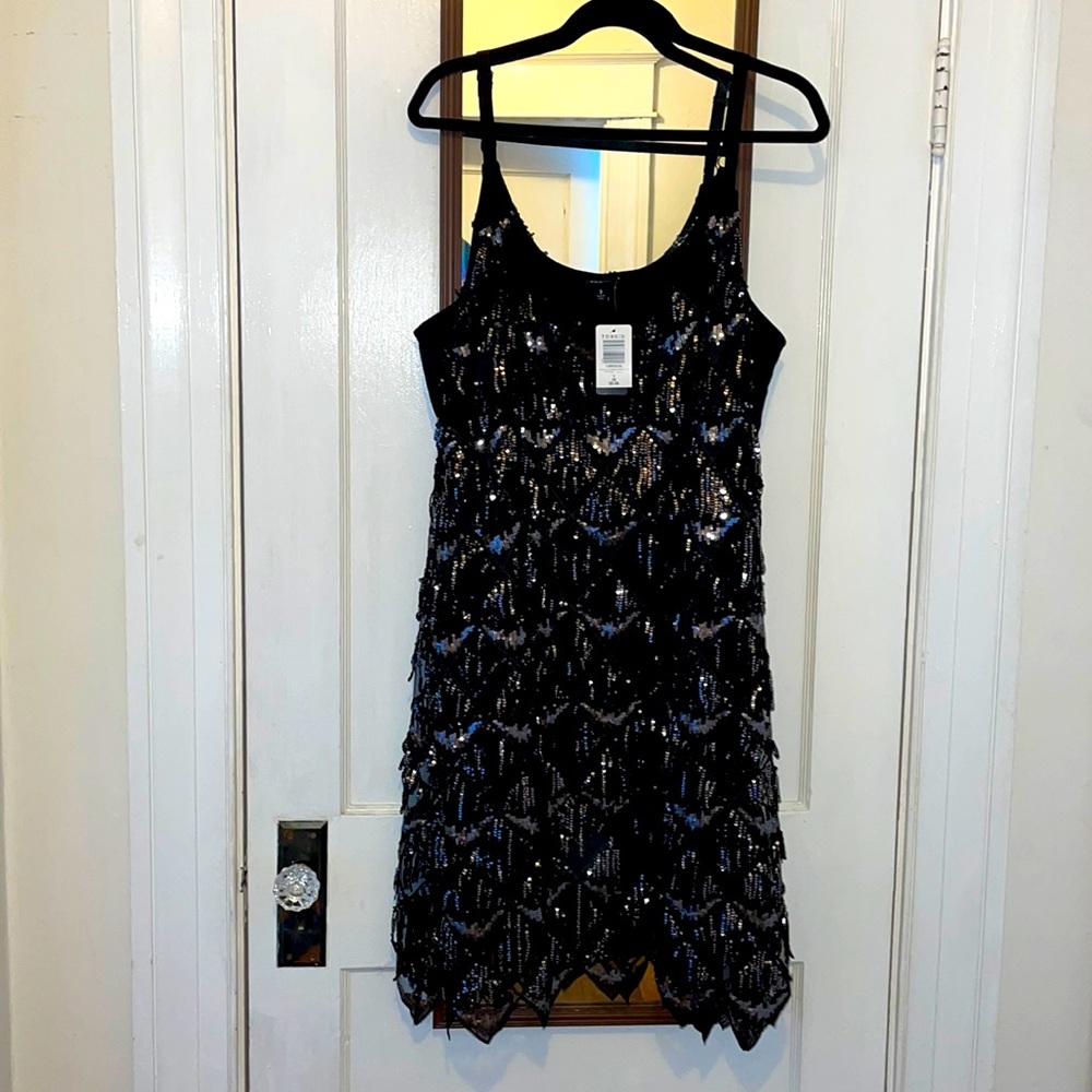 Black and Silver Sequin dress in 3X /22-24